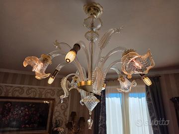 lampadario murano ricambi 
