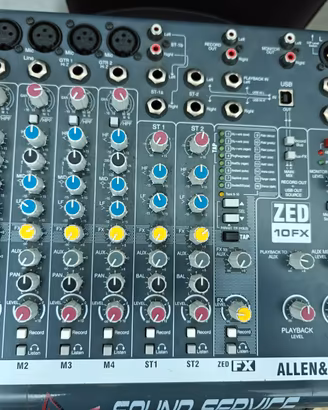 MIXER Allen & Heath ZED-12FX