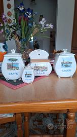 barattoli cucina ceramicavintage perossign Treviso
