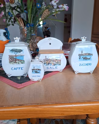 barattoli cucina ceramicavintage perossign Treviso