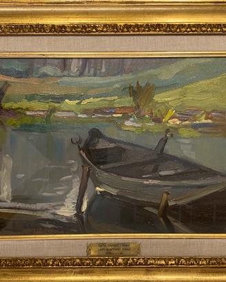 Quadro olio su tavola telata di ENRICO CAROZZI