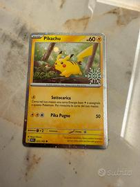 Carta Pokemon Pikachu Sottocarica