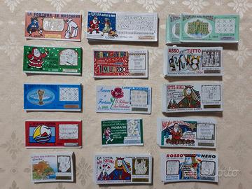 N. 468 Biglietti Lotteria Gratta e Vinci  d'epoca