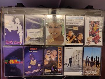 Musicassette nuove sigillate anni 80/90