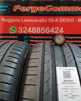 Pneumatici 235/50R19 99V CONTINENTAL Estive