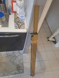 Zanzariera a molla in alluminio