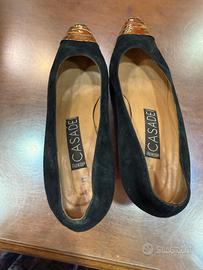 Scarpe casadei in vera pelle scampsciata