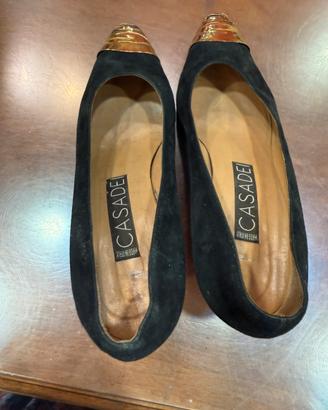 Scarpe casadei in vera pelle scampsciata