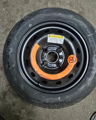 Ruotino di scorta Pirelli 135/80 B14 – 4 fori