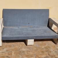 Set giardino divano piu poltrone