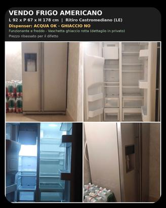 Frigorifero Americano Samsung 92×67×178 