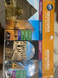 Libri Geostoria con Metodo 1 e 2