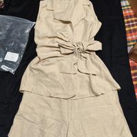 completo camicetta e pantaloncini 