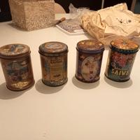 scatole latta biscotti saiwa anni 40/60