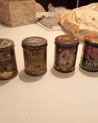 scatole latta biscotti saiwa anni 40/60