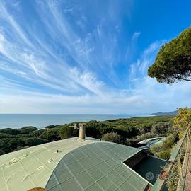 Villetta con vista mare