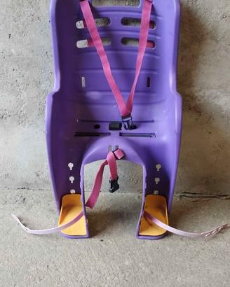 Seggiolino posteriore per bici