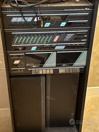 Stereo anni ‘80 Akai con casse