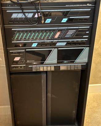 Stereo anni ‘80 Akai con casse