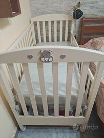 Set completo neonato  Lettino, dondolo,  