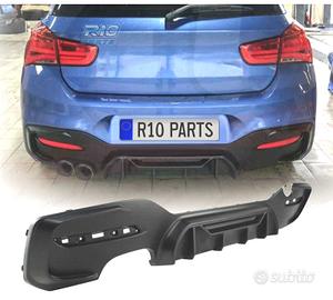 DIFFUSORE BMW F20 LCI 15- LOOK COMPETITION NERO OP