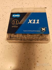 CATENA X11R 11V - 118 MAGLIE, GRIGIO