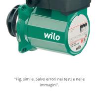 POMPA CIRCOLATORE WILO