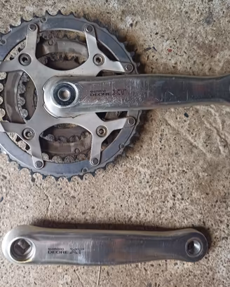 guarnitura Shimano XT 739