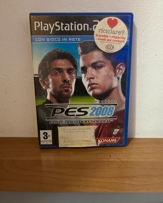 pes 2008 ps2