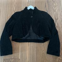 Giacca nera lavorata - Tg. M - nuova