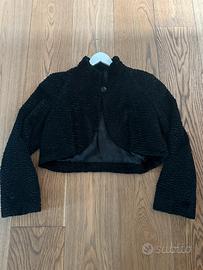 Giacca nera lavorata - Tg. M - nuova