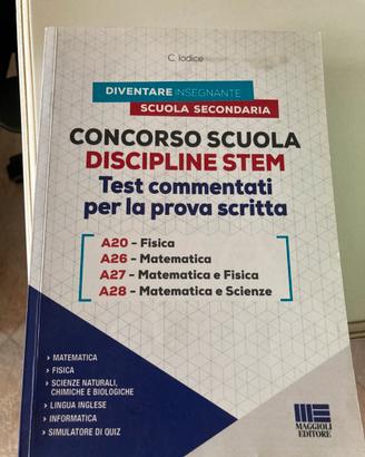 Libro Quiz e test commentati concorso scuola