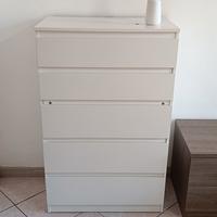 cassettiera Ikea bianca