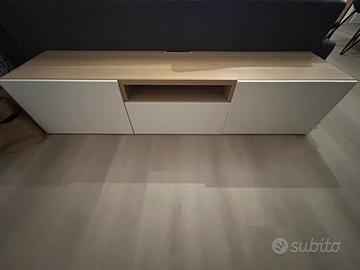 Mobile multiuso in legno ikea