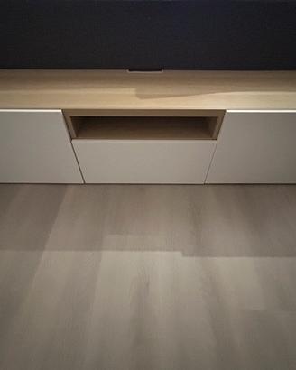 Mobile multiuso in legno ikea