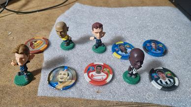 K0485NN-Mini Figures + Chips Poker Calciatori