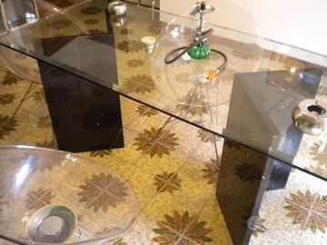 tavolo pregiato in cristallo prezzo trattabilr