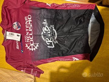 Maglietta ciclismo santini