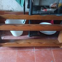 piattaia in legno 