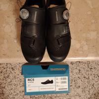 scarpe  shimano per  bicicletta da strada nerenere