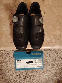 scarpe  shimano per  bicicletta da strada nerenere