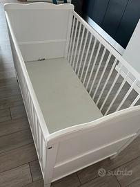 Lettino/culla per bambini con materasso