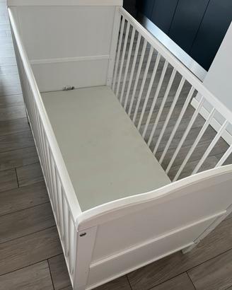 Lettino/culla per bambini con materasso