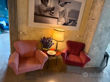 Coppia poltrone anni ‘60 vintage