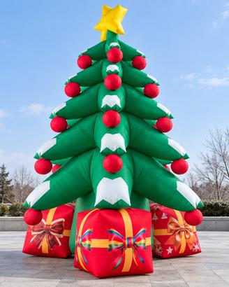 ALBERO GONFIABILE NATALIZIO