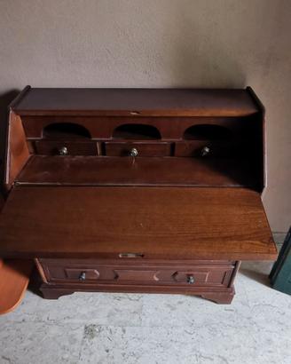 Scrittoio legno antico