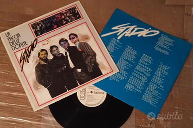 Stadio La Faccia Delle Donne Vinile Promo White la