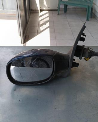 SPECCHIETTO RETROVISORE SINISTRO PEUGEOT 206 2° S