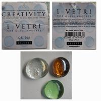 Mezze biglie - cabochon vetro