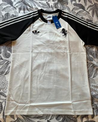 T-shirt juventus adidas vintage cotone turin icon